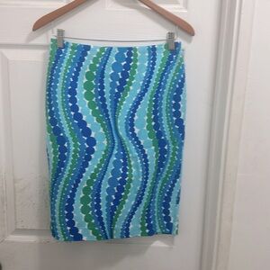 NWT Talbots Skirt Blue Size 2